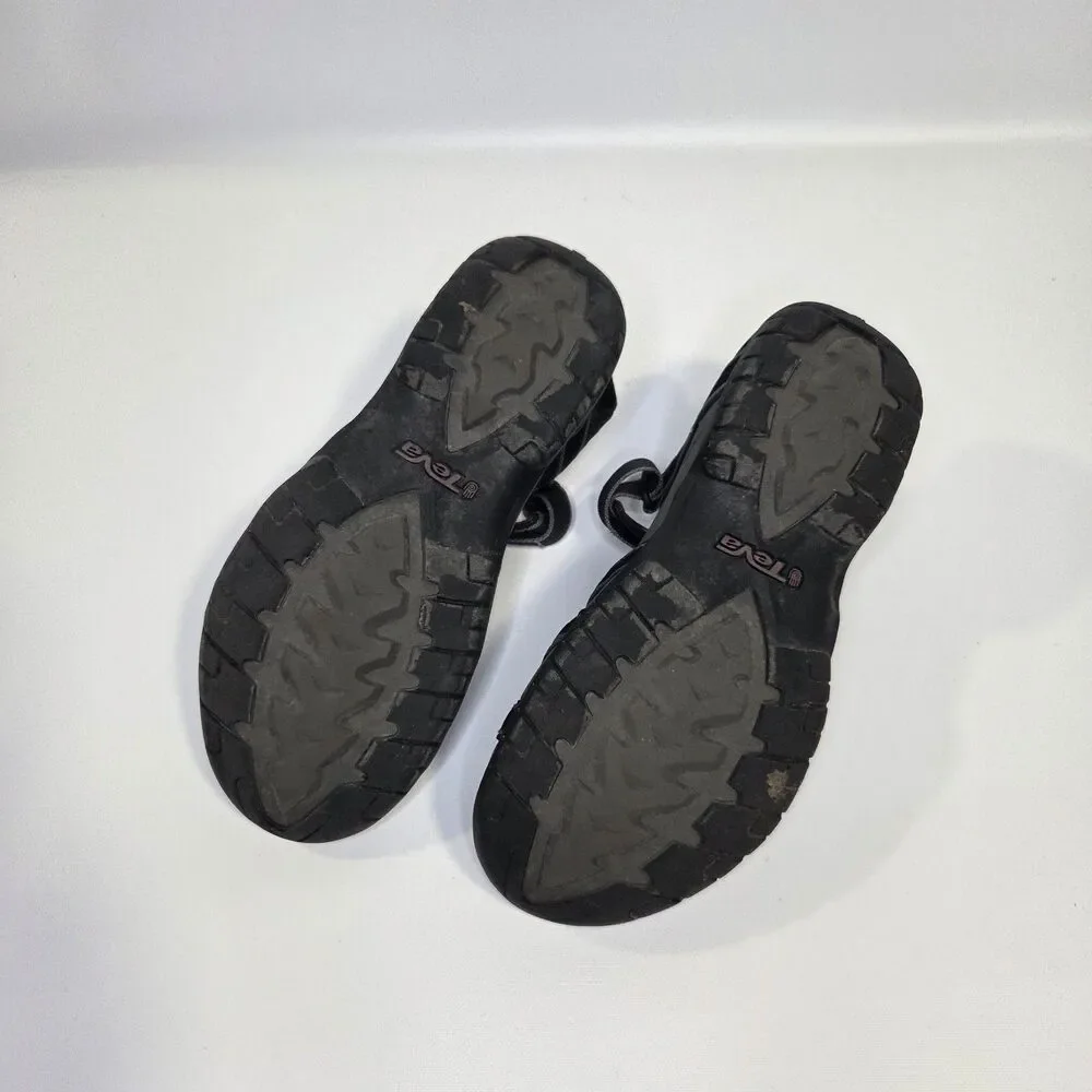 Teva Tirra Sandals Womens Size 9 Black Strappy Outdoor Sport Hiking Comfort